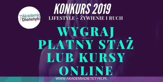 Konkurs "Lifestyle – żywienie i ruch"