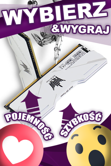 Wygraj 16 GB pamięci RAM 3600 MHz firmy GALAX