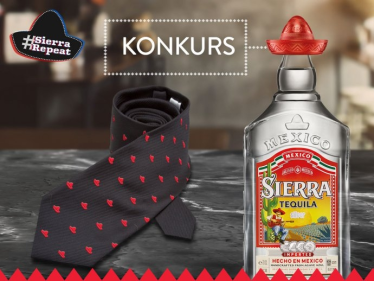 Wygraj jeden z piętnastu limitowanych krawatów Sierra Tequila