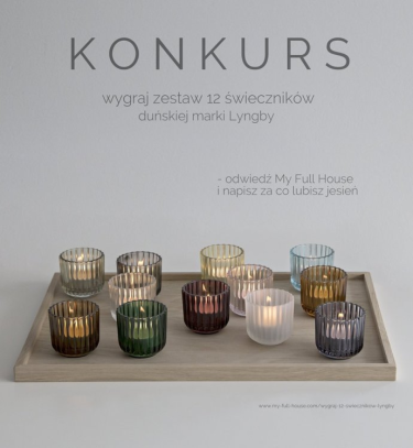 Wygraj zestaw 12 świeczników Lyngby!