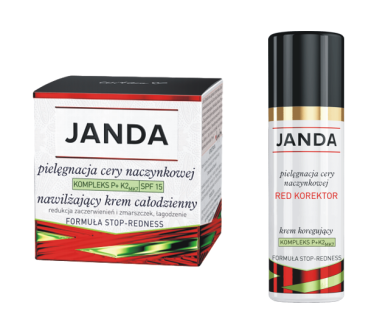 Wygraj antynaczynkowy duet kosmetyków od marki Janda!