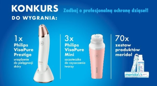 Konkurs "Zadbaj o profesjonalną ochronę dziąseł" Hebe