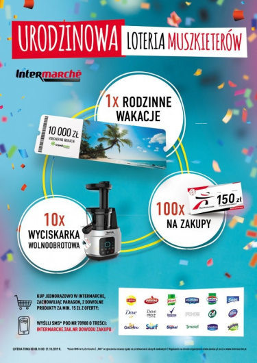 Urodzinowa Loteria Muszkieterów