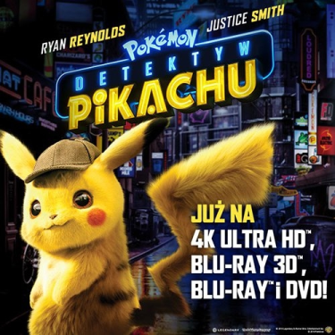 Wygraj DVD z filmem "Pokémon Detektyw Pikachu"