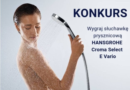 Wygraj słuchawkę prysznicową