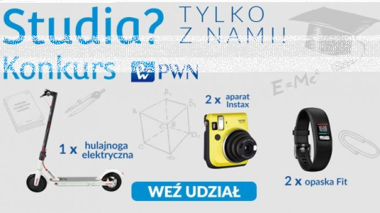 Konkurs dla studentów "PWN"