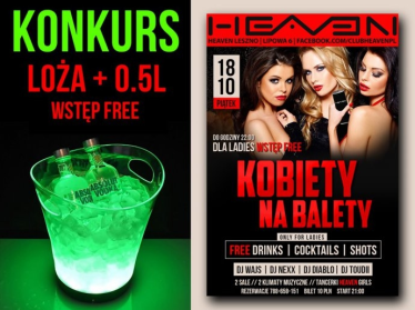 Leszno: Konkurs "Piątek w Niebie" 18+