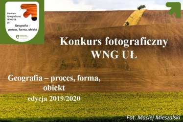 Konkurs "Geografia – proces, forma, obiekt" VIII edycja