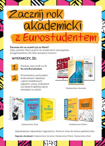 Konkurs "Zacznij rok akademicki z Eurostudentem!"