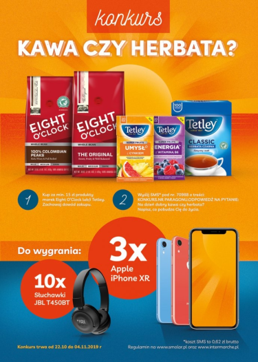 Konkurs "Tetley" Intermarche
