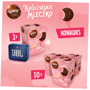 Wygraj głośnik JBL i Królewskie Mleczko od Wawel!