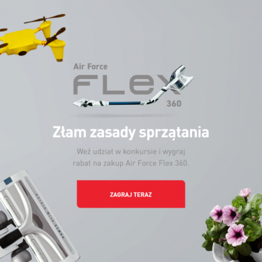 Konkurs "Zagraj w kultową grę i wygraj odkurzacz Tefal FLEX"