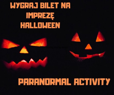 Konkurs fotograficzny: Wygraj Bilet na Halloween!