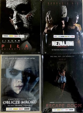 Konkurs "Horrory na Halloween - zestaw 1" do godz. 12:00