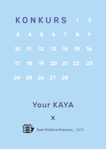 Wygraj bilety na spektakl