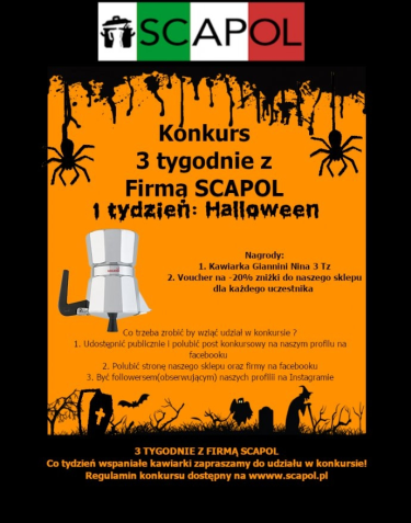 Konkurs "3 tygodnie z Firmą Scapol"