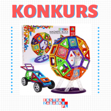Wygraj MEGA zestaw klocków magnetycznych