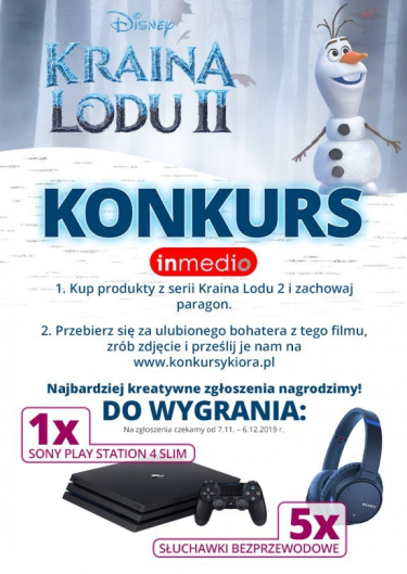Konkurs fotograficzny "#Heheszki – Kraina Lodu 2" In Medio