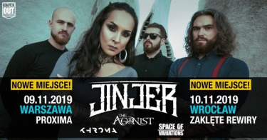 Wrocław: Wygraj zaproszenie na koncert Jinjer! do godz. 12:00