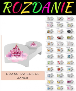 Wygraj łóżko dziecięce Janek 160x80cm z materacem