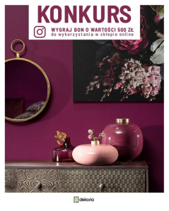 Konkurs fotograficzny "Nasze produkty & Wasze wnętrza"