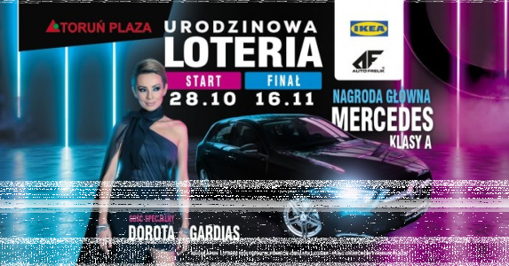 Urodzinowa Loteria Toruń Plaza