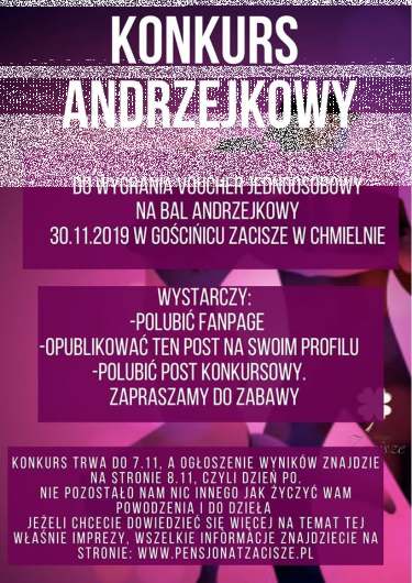 Chmielno: Konkurs Andrzejkowy
