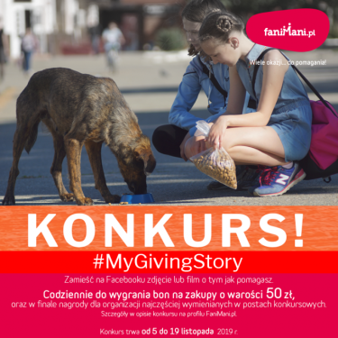 Konkurs "#MyGivingStory"