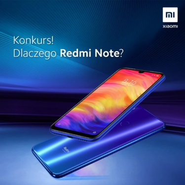 Konkurs "Dlaczego w przeszłości wybraliście telefon z serii Redmi Note?"