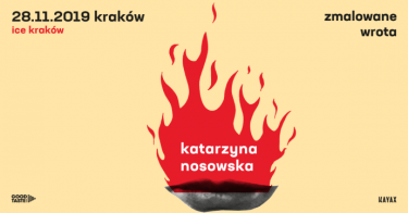 Kraków: Konkurs "Katarzyna Nosowska – Zmalowane Wrota" do godz. 16:00