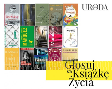 Konkurs "Zagłosuj na swoją Książkę Życia i wygraj książkowe nowości na jesień 2019"