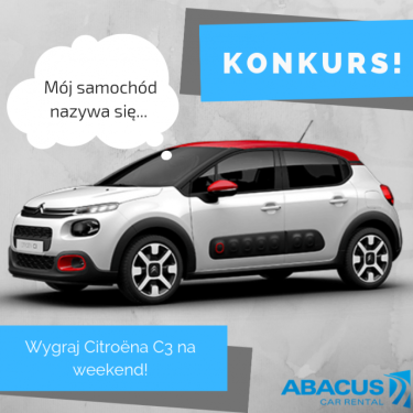 Konkurs "Mój samochód nazywa się..."