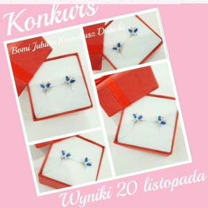 Wygraj srebrne kolczyki motylki