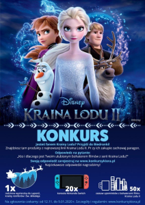 Konkurs "Kraina Lodu 2 w Biedronce"