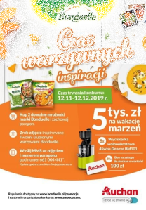 Konkurs fotograficzny "Czas warzywnych inspiracji" Auchan