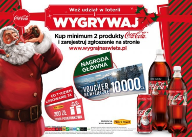 Loteria Coca-Cola "Wygraj na święta"