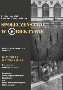 VI Ogólnopolski Konkurs Fotograficzny "Społeczeństwo w obiektywie"
