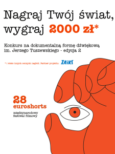 Konkurs im. Jerzego Tuszewskiego na dokumentalną formę dźwiękową