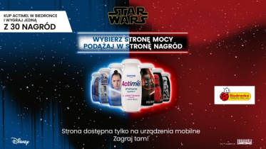 Konkurs "Wybierz stronę mocy" Biedronka