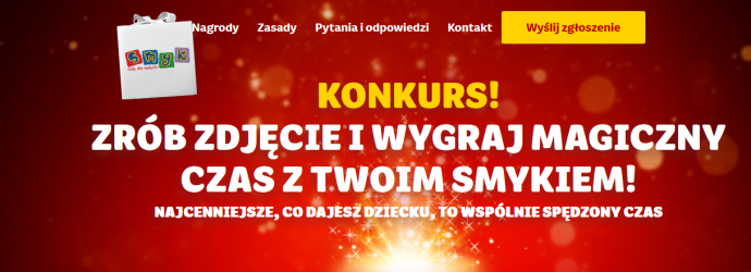 Konkurs fotograficzny "Czas ze SMYKIEM"