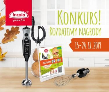Konkurs "Bezglutenowa jesień z Incola"