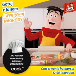 Konkurs fotograficzny "Gotuj z Janem i wygrywaj nagrody"