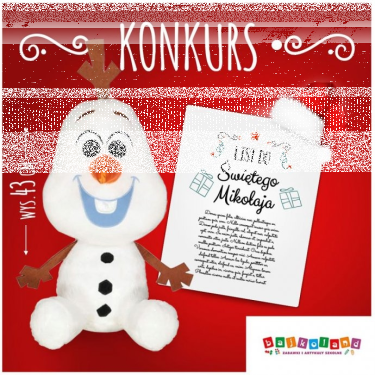 Wygraj maskotkę Olafa