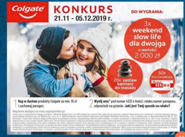 Konkurs "Żyj pozytywnie!" Auchan