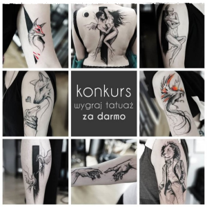 Konkurs na darmowy tatuaż