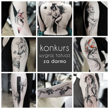 Konkurs na darmowy tatuaż