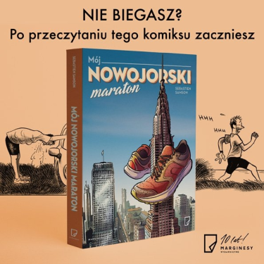 Wygraj egzemplarze komiksu "Mój nowojorski maraton" Sébastiena Samsona