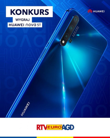 Konkurs "Idealny prezent z HUAWEI nova 5T"