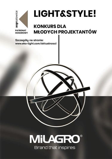 Konkurs na projekt lampy "Light&Style"