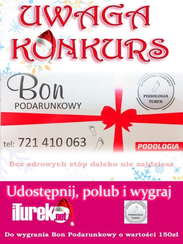 Turek: Konkurs "Mikołajki: Bon podarunkowy"